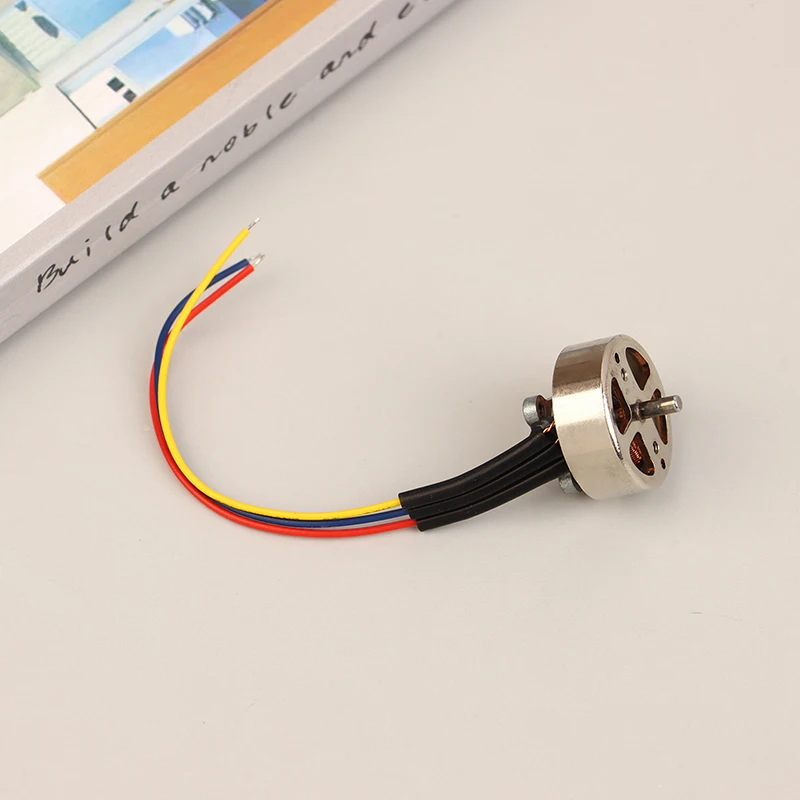 1S-2S 3.7V 7.4V 15000KV petit moteur sans balais triphasé de 14mm moteur à grande vitesse arbre de 1.5mm pour moteur de radiateur de ventilateur de Drone RC
