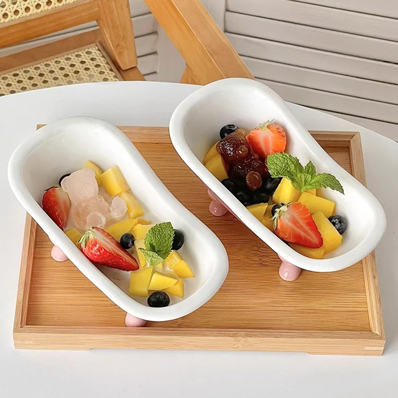 Cuenco de bañera de cerámica creativo, copa de cóctel para postre, café, leche, vino, cerveza, champán, whisky, diseño único de artículos de bar