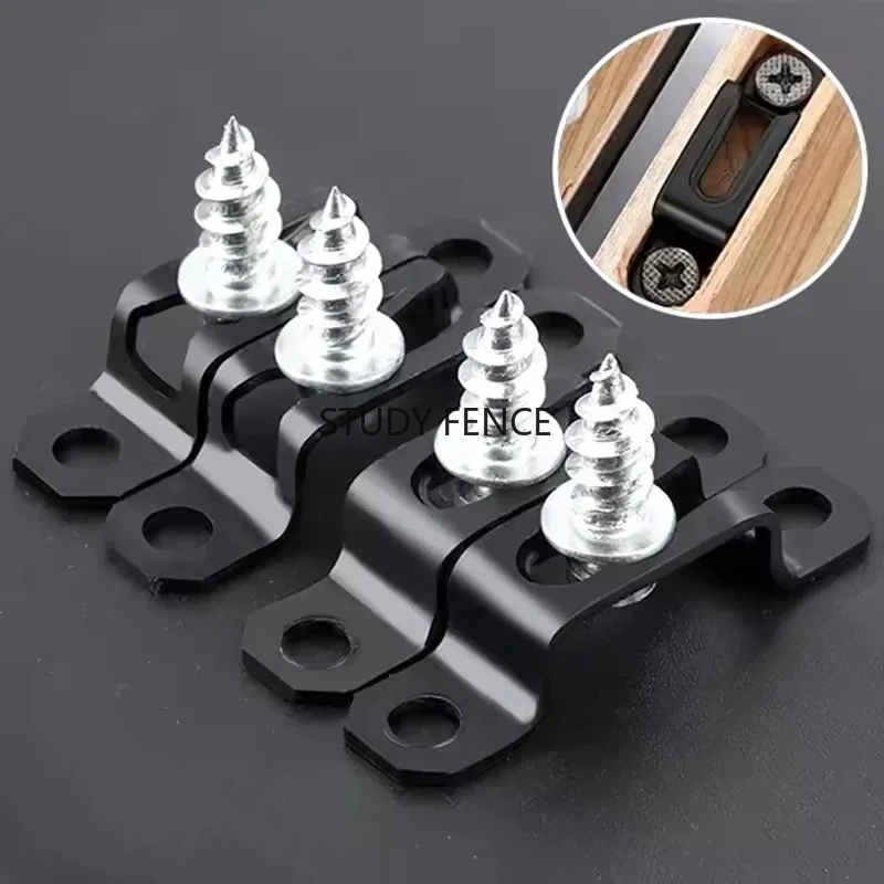 20pcs/Set Invisible 2 in 1 Connector Screw Fastener Hidden Laminate Cabinet Wardrobe Assembly Furniture Combined Fastener