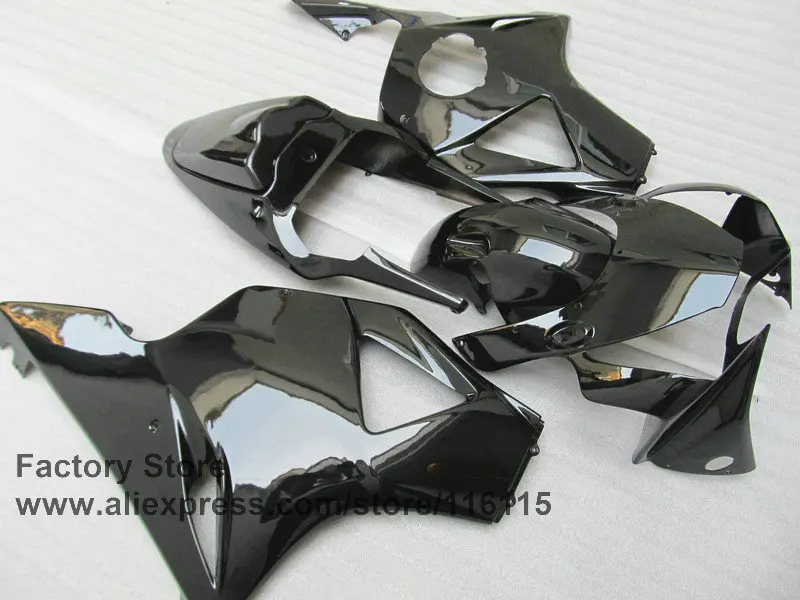 Customize glossy black fairings for  CBR 900RR 2002 2003 fireblade CBR 954 RR CBR 900RR 02 03 Compression fairing parts