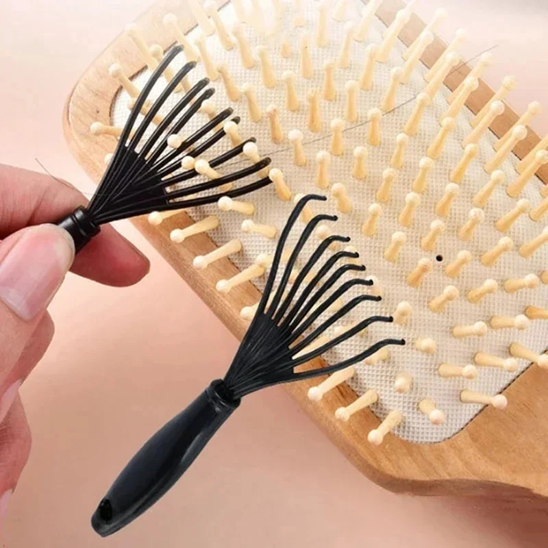 2/4/8/12pcs Cleaning Comb and Brush Accessories Hook Claws Mini Comb and Brush Cleaning and Removal Handle Tools