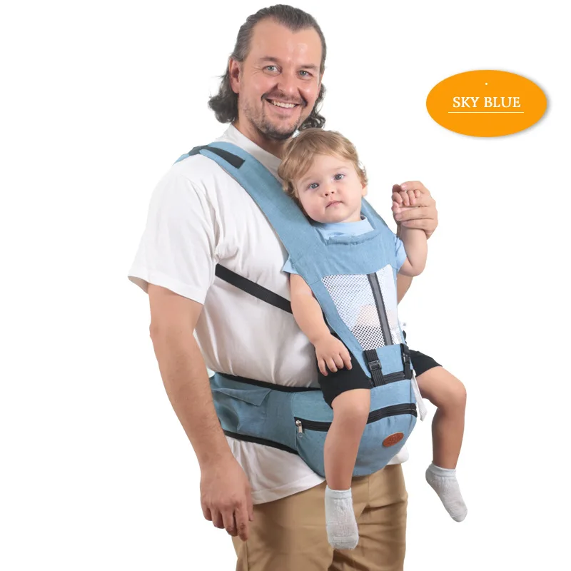 Baby Soft Comfortable Strap Newborn Portable and Breathable Carrying Multi-function Baby Carrier Strap Sling Babies Waist Stool