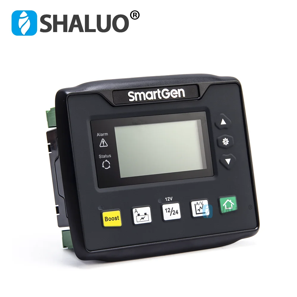 SmartGen BCM4 BCM4CAN Generator Charger Controller Realize Real-Time Monitoring Charging Genset Control Module RS485 CAN Ports