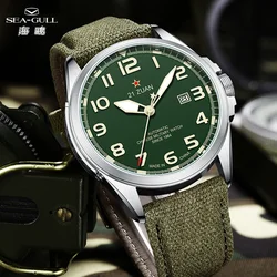Seagull Watch Nylon Canvas Strap Retro Digital Watch Luminous Military Men Retro Classic Outdoors Army Watches Seagull D581 Top