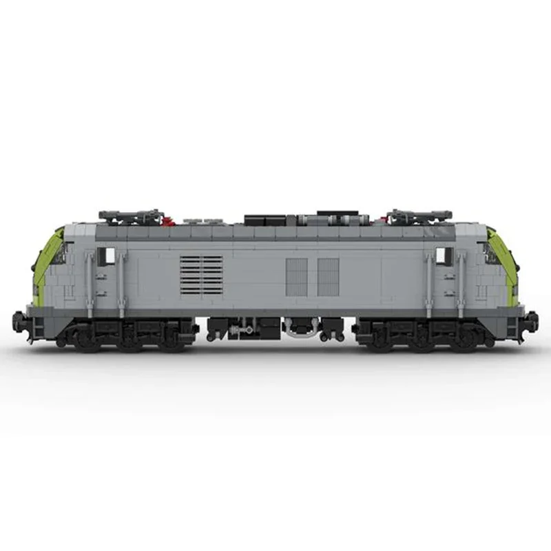 Moc Bouwstenen BR 159 - Eurodual Captrain Versie Trein Technologie Modulaire Blokken Geschenken Speelgoed Voor Kinderen DIY Sets Montage