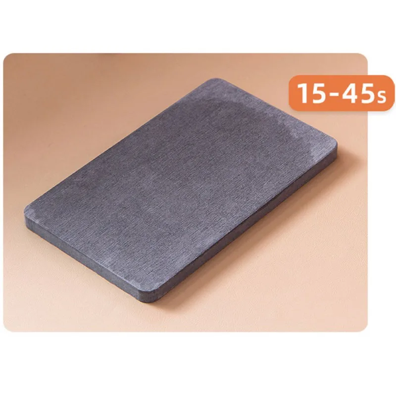 Home Diatomite Mat Water Absorbing Pad Heat Resistant Coaster Diatomaceous Earth Kitchen Sink Faucet Mat Non Slip Quick Drying