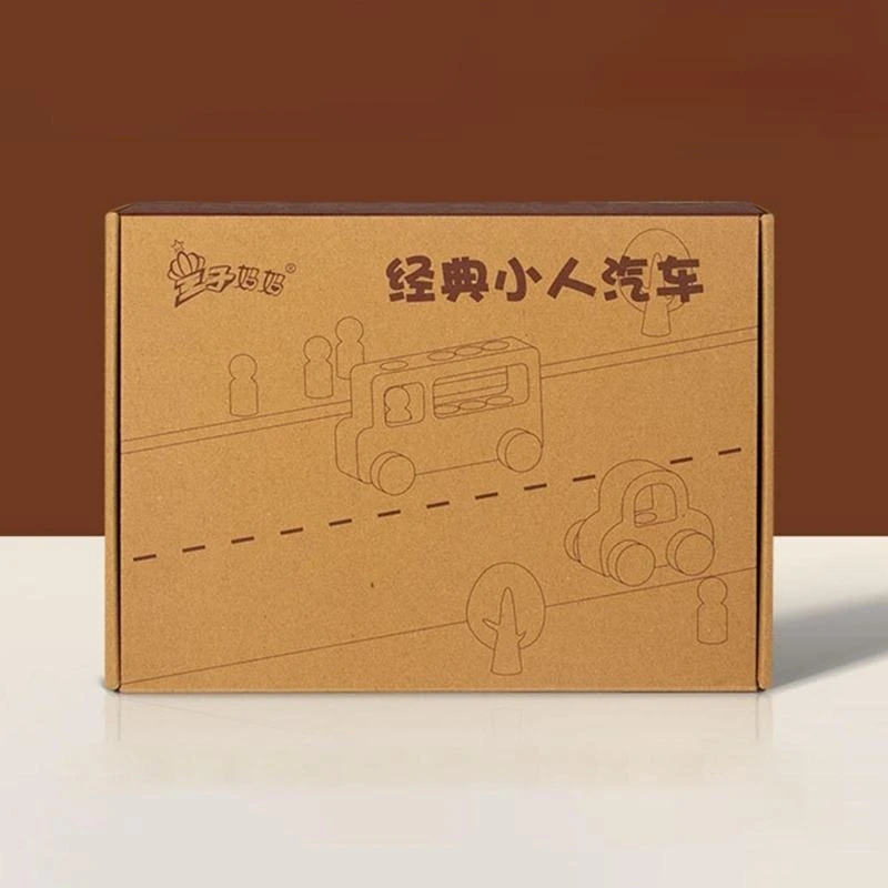 木製ブロックセット スタッキングカーおもちゃ スタッキングビルディング教育学習 就学前用 スタックブロック 車の形 15UB