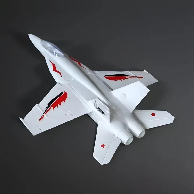 Kpq New F18 64mm Bypass 6-channel Remote Control Model Aircraft Fighter Epo Fixed Wing Model Jet Rtf Aircraft Rc Toy