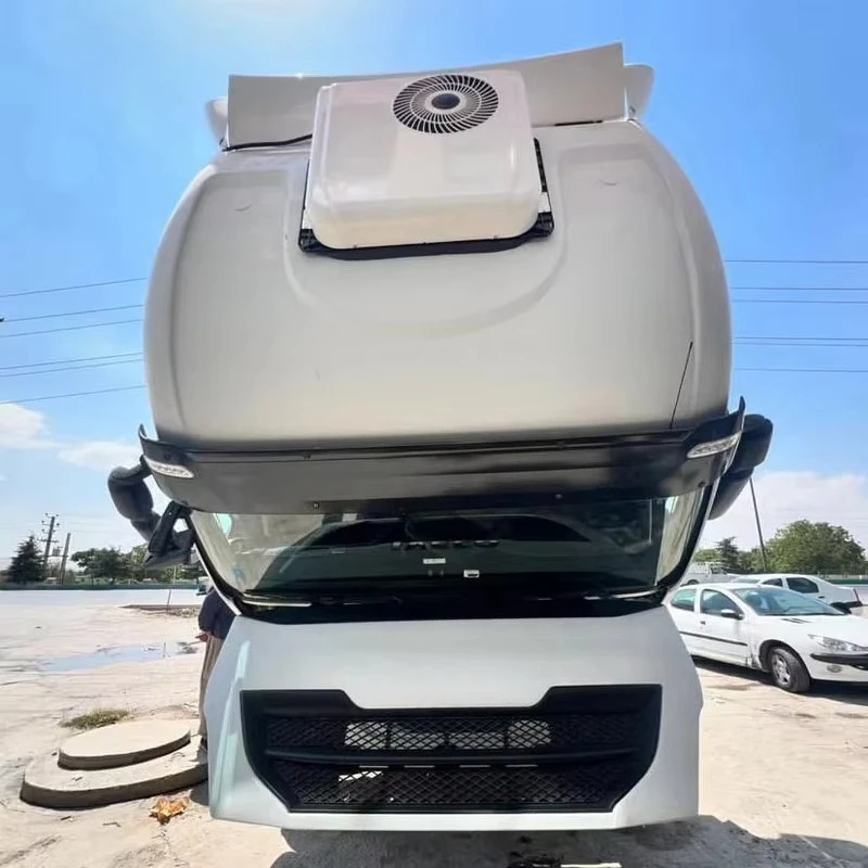 مكيف هواء موفر للطاقة 12 فولت تيار مستمر لوقوف السيارات على السطح لـ RV/الشاحنة #4