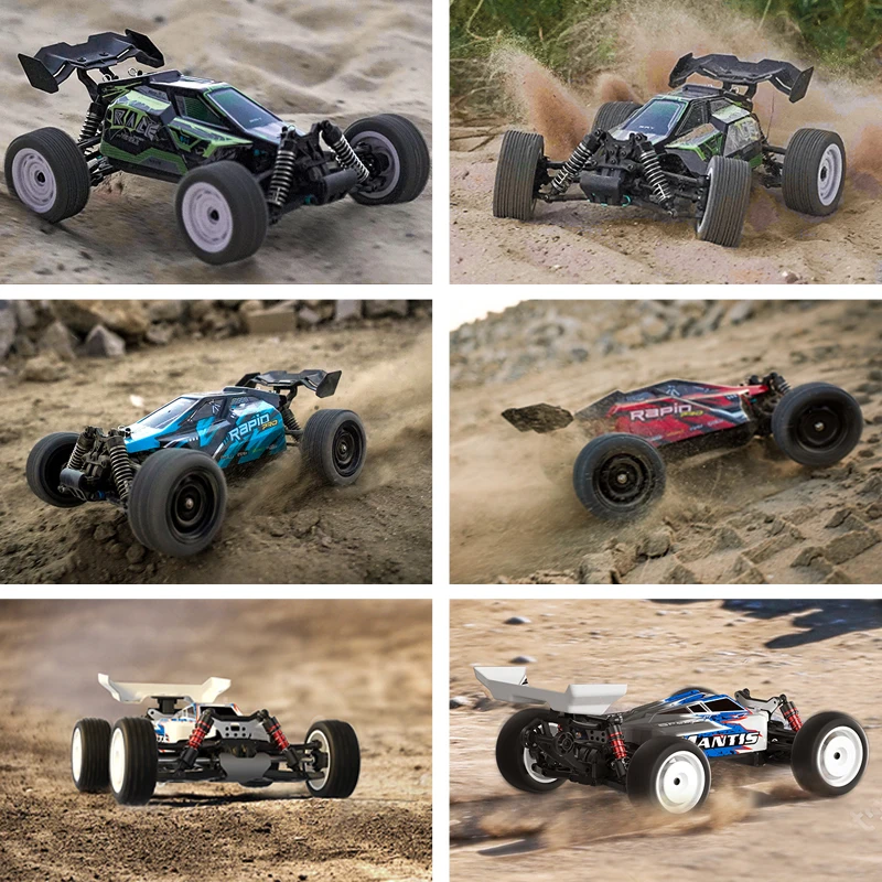 1:16 Brush Or Brushless RC Racing Car 4WD High Speed Off-Road Cars 50KM/H Or 70KM/H 2.4G Remote Control Toys Boys Girls Gifts