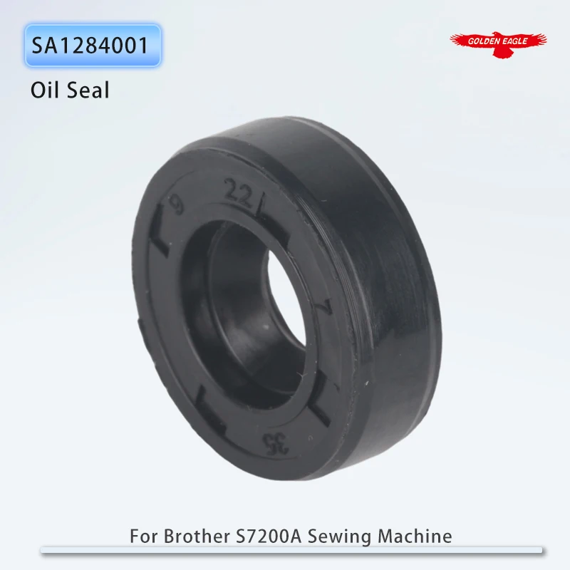 2PCS SA1284001 Rubber Oil Seal Fit Brother S7200A, S7200B, S7200C, S7220B Industrial Lockstitch Sewing Machine Parts