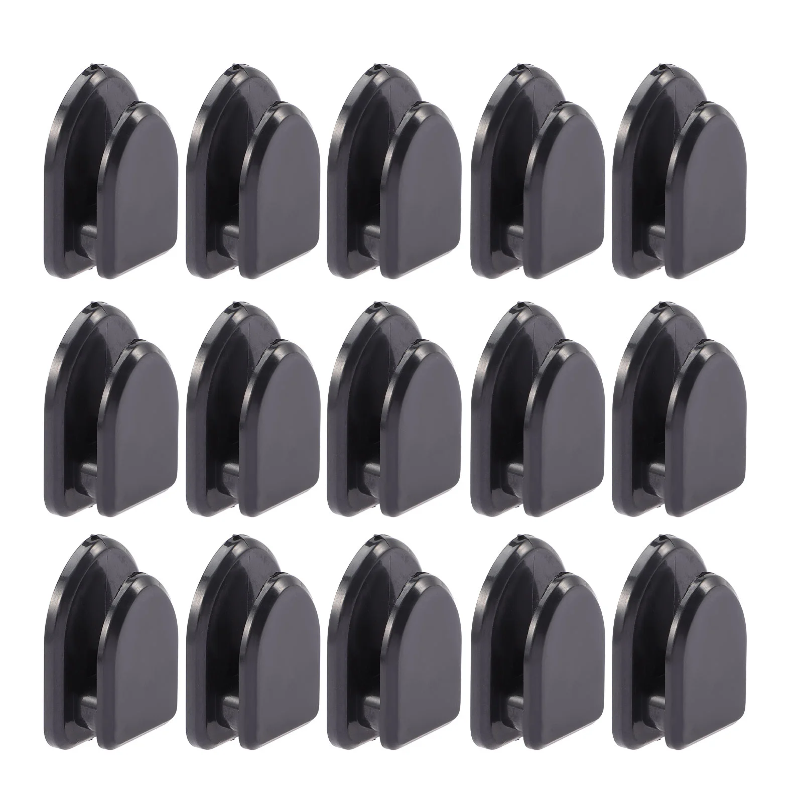 15 Pcs Invisible Car Hook Mask Dispenser for Headrest Abs and Multifunctional Hooks Hanging