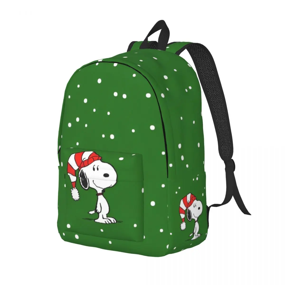 Sac à dos décontracté SnoAmendments de dessin animé mignon pour hommes et femmes, sac à dos en toile pour ordinateur portable, sac à dos léger pour étudiant, randonnée, voyage, Noël