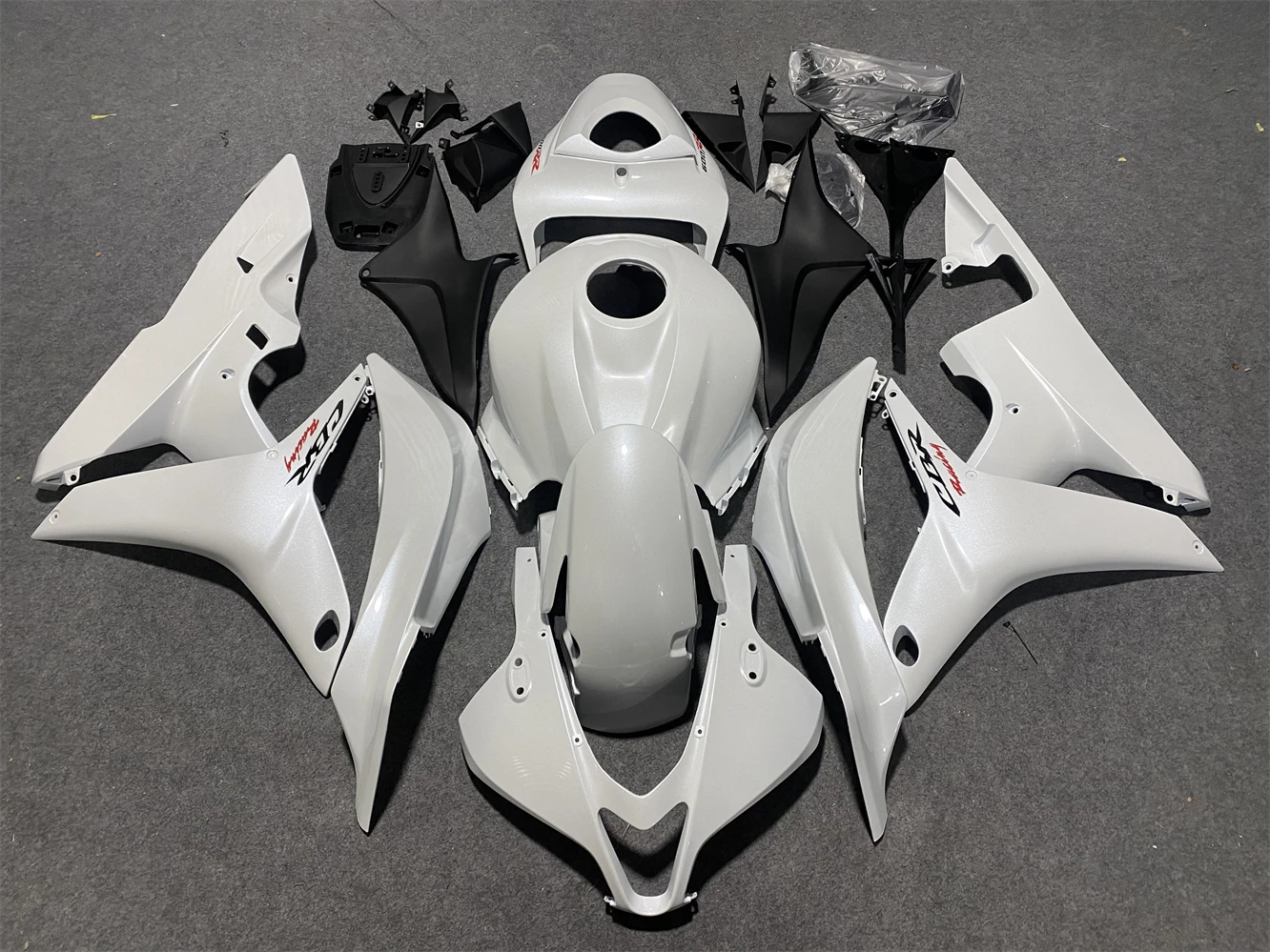 

A/Новый полный комплект обтекателей для мотоцикла ABS для CBR600RR F5 2007 2008 CBR600 RR CBR 600RR 07 08, комплект обтекателей кузова, жемчужно-белый