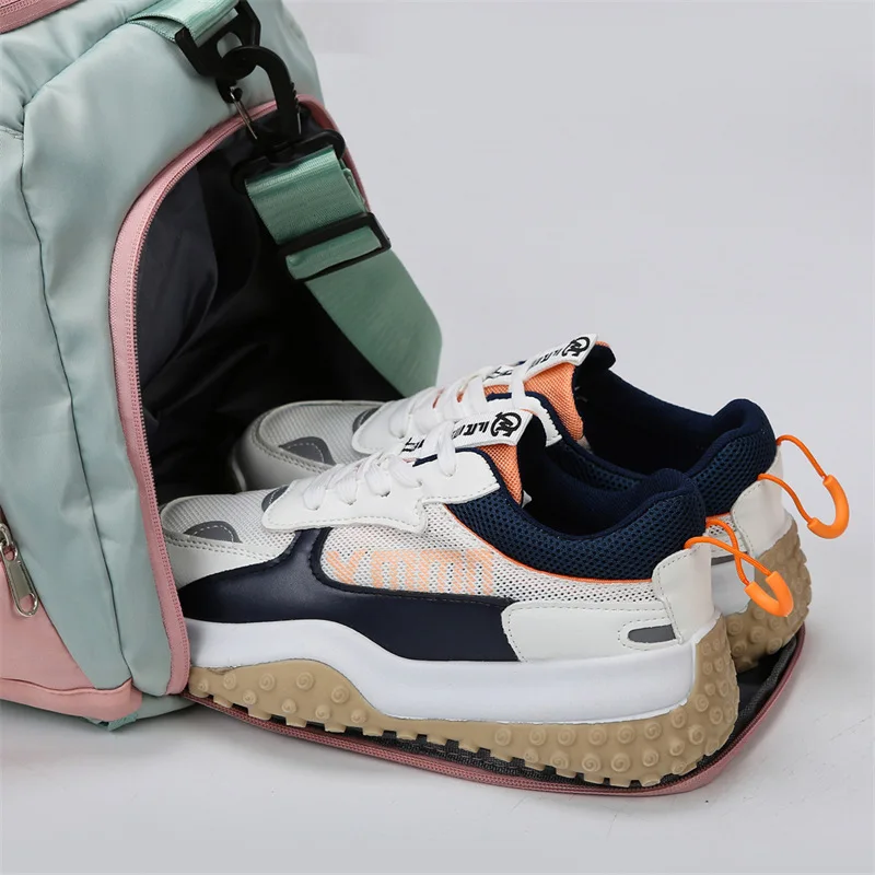 

Travel Gym Bags Dry Wet Separation Shoulder Bag Yoga Fitness Backpack Men Women Waterproof With Shoe Compartment Sports Handbag