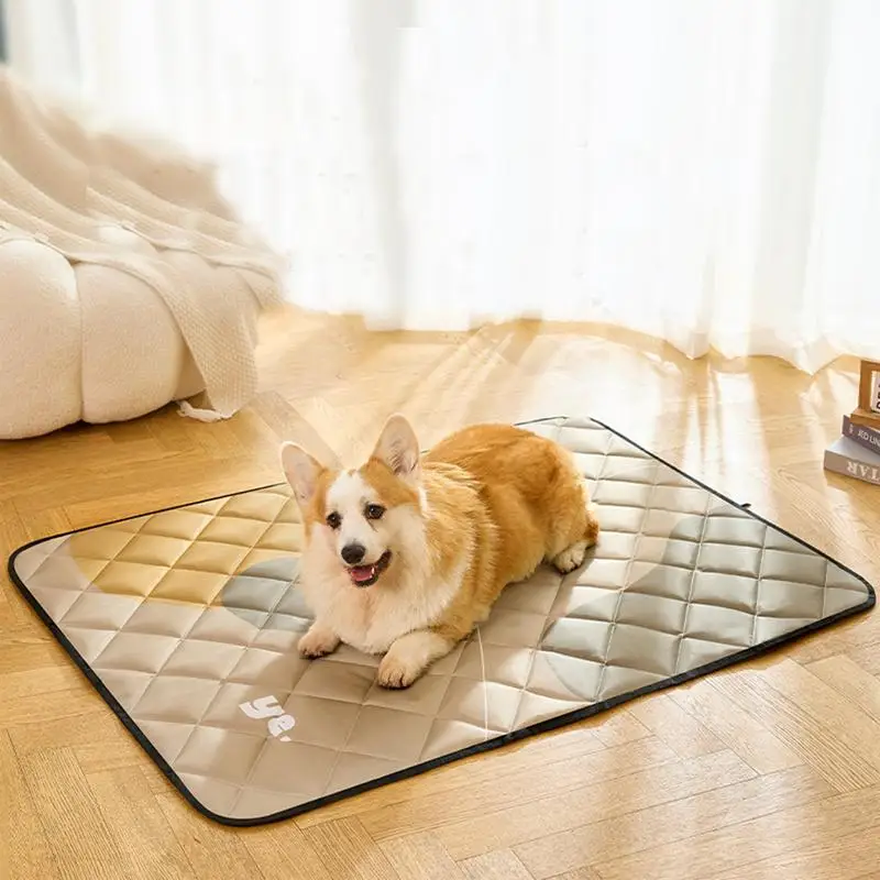 Reusable Pee Pad For Dogs Waterproof Anti-Moisture Dog Pee Pads Leak-proof Four Seasons Urine-proof Large Dog Floor Mat Washable