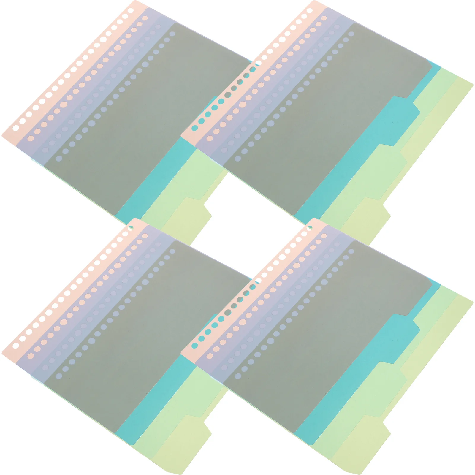 

32 шт. разделители для ноутбуков из полипропилена, простые в управлении, хороший помощник для студентов и офисных индексных разделителей, индексные вкладки