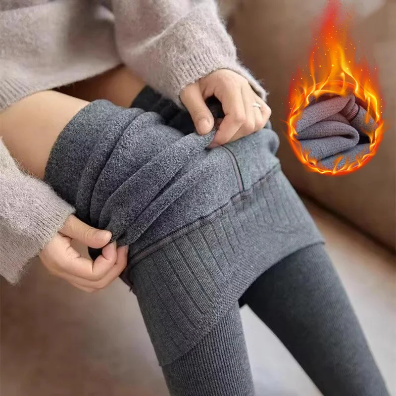 

Новые женские высокоэластичные толстые леггинсы, теплые колготки, осень-зима 2025, серые хлопковые мягкие чулки, колготки, уличная одежда в стиле Харадзюку