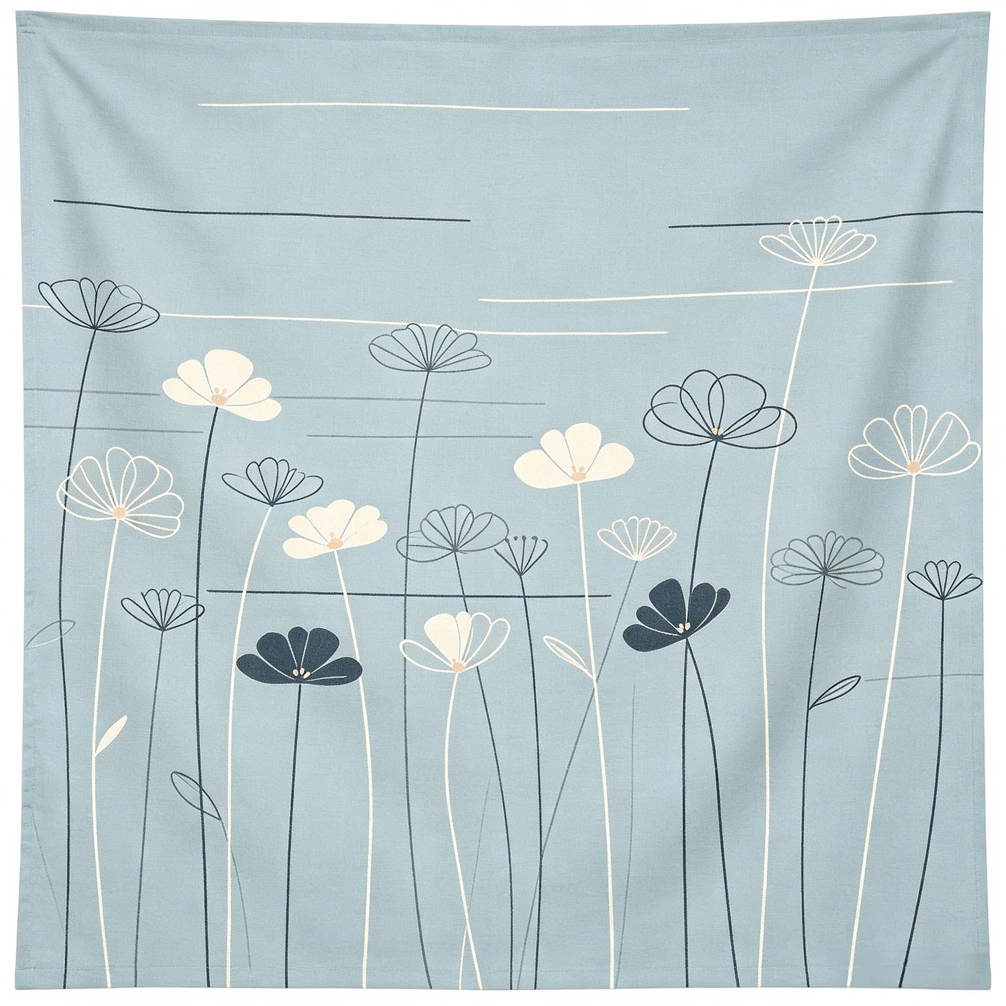 100657 Waterproof, oil-proof, wash-free, modern minimalist tablecloth