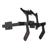 Game simulator supporting bracket computer display stand 40* 80  sim racing 3 computer screens monitor stand - AliExpress 1420