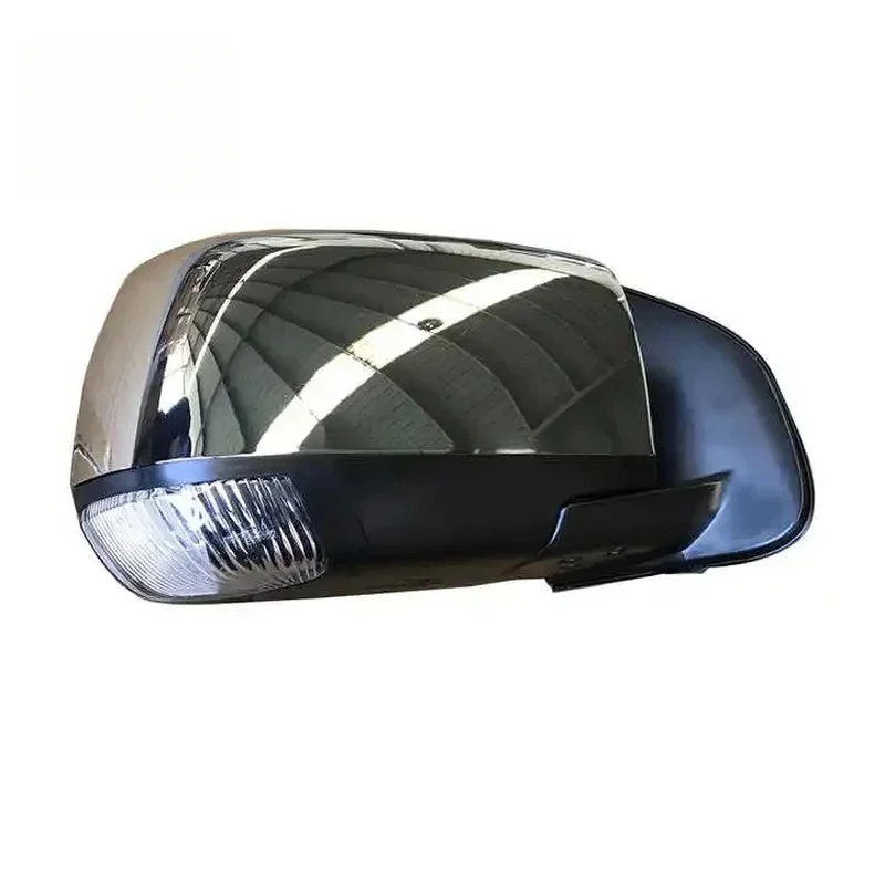 Sturdy 5‑Wire Electric Chromed Side Rearview Mirror Assembly With LED Pickup Truck Exterior Replacement Parts