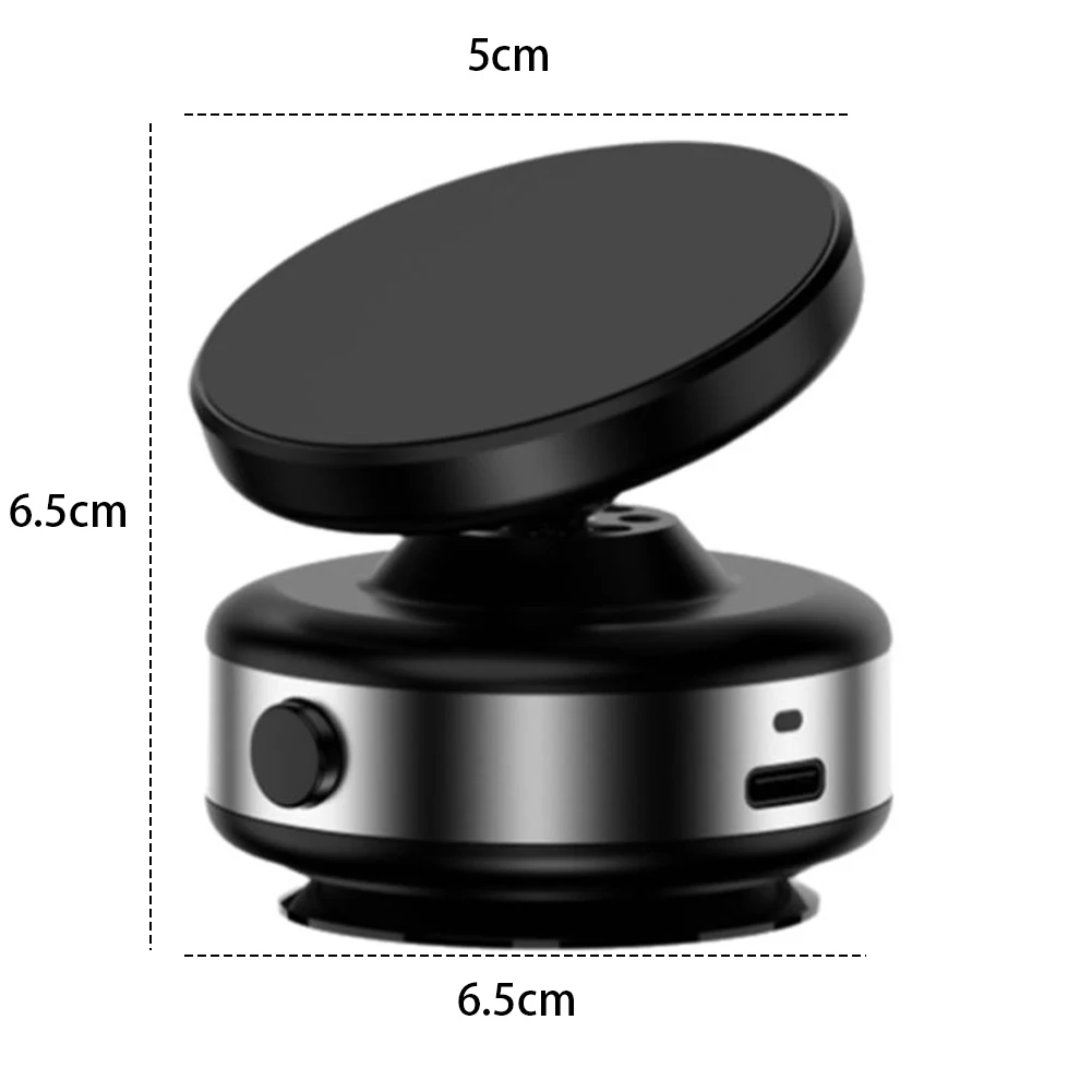 

Magnetic Mobile Phone Holder 360 Rotatable Vacuum Adsorption Bracket GPS Stand Mount Support for iPhone Samsung Xiaomi