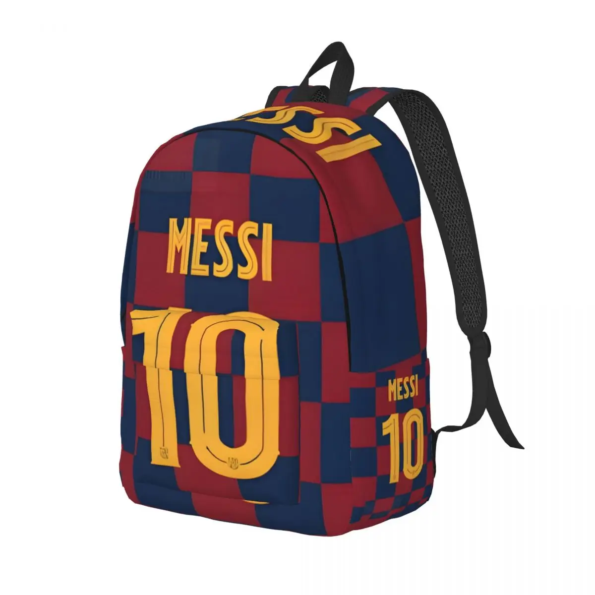 M-Messi Bags Number 10 New Fashionable Pattern School Bag Print Lightweight Backpack 15.7in 17.7in