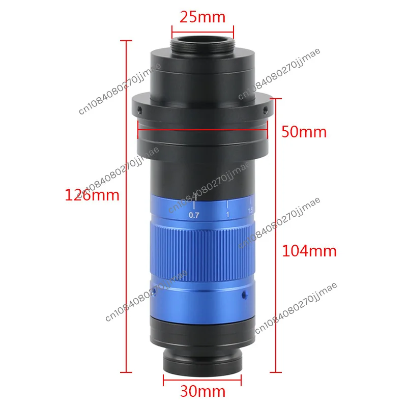 300X 450X 600X Portable C-Interface Video Microscope Industrial Camera Repair Welding Single Cylinder Lens