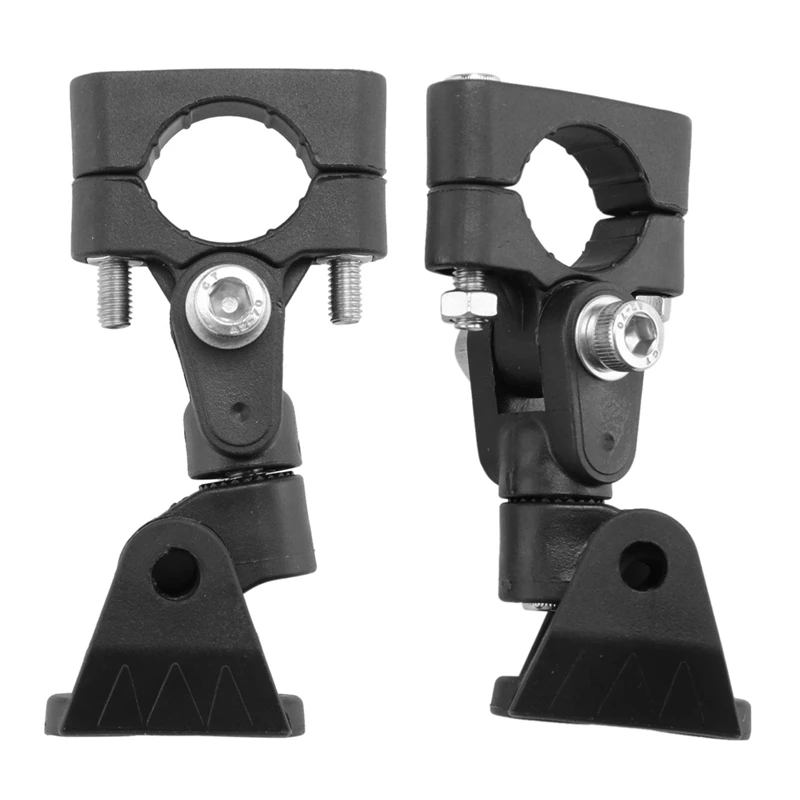 2X Motorcycle Spotlight Fixing Bracket Fog Lamp Mounting Bracket LED Auxiliary Lamp Bracket For BMW- R1200GS F800GS