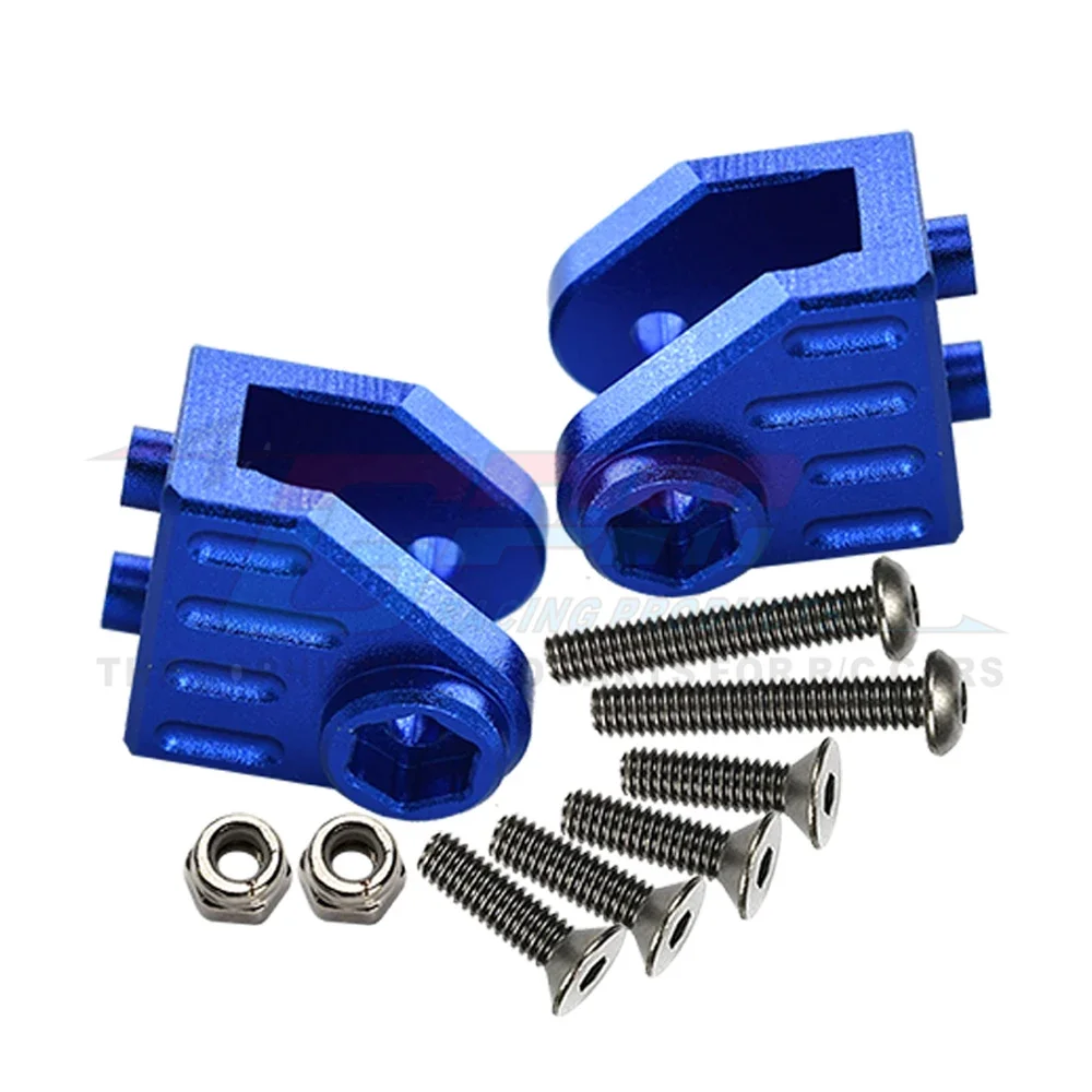 Asiento fijo de montaje de barra inferior delantera trasera de metal GPM LOS 242031   LOS 242030   Para camión Mega Monster de eje sólido LOSI 1/8 LMT 4WD