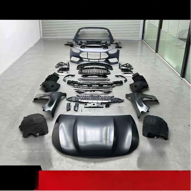 High Quality PP Material E63 Style Body Kit For W213 2016-2020 Upgrade To 2021 Exterior Tuning Parts