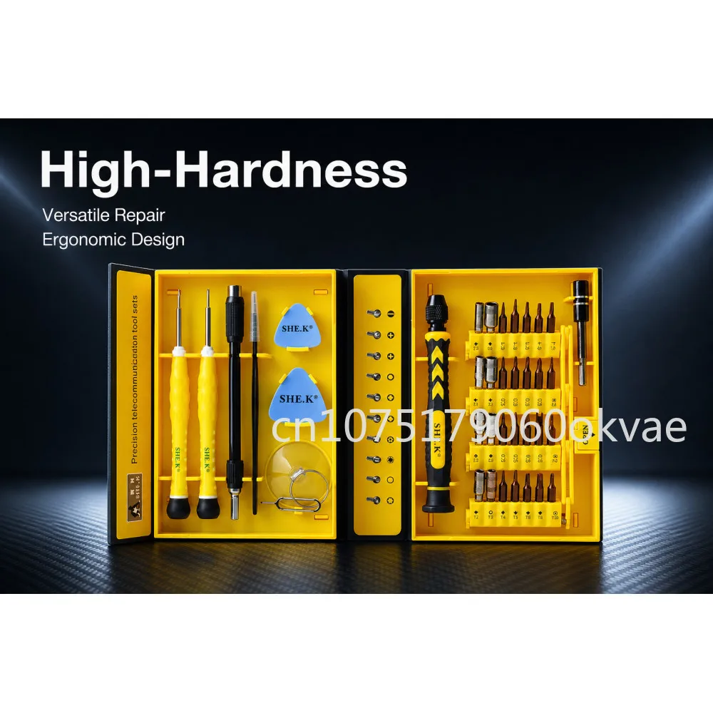 38 in 1 Precision Screwdriver Set for iPhone Repair Tool Kit Magnetic Bits Phone Disassembly Repair Tool Multi-functional Repair