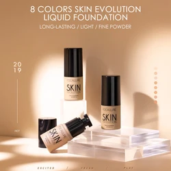 FOCALLURE Liquid Foundation Matte Moisturizing  Long Lasting Oil Control Lightweight Waterproof Face Foundation Wholesale 30ml