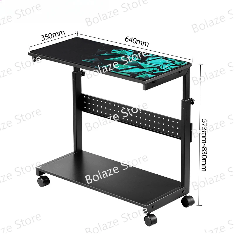 Computer host bracket can be moved to adjust the height of the ocean view room printer storage rack host rack