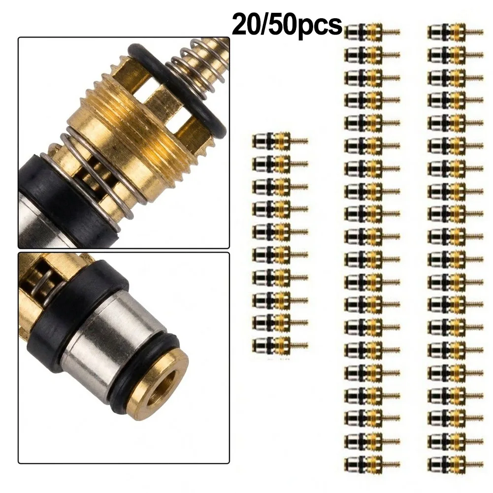 10/20/50pcs Valve Core For Volvo For Ford For Fukang For Elysee For Mondeo R134a Help Maintain The Efficiency Of Your Vehicle's