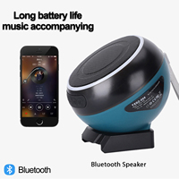HIFI Bluetooth Speaker Portable Audio   for /Dewalt/Milwaukee/Ryobi/Craftsman 18V-20V Battery with RGB Portable Audio