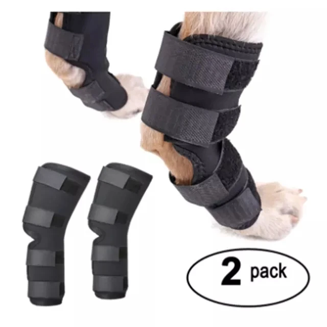 

Factory Wholesale Pet Knee Surgery Recovery Sleeve Brace Legs Joint Wrap Protector Dog Canine Knee Brace