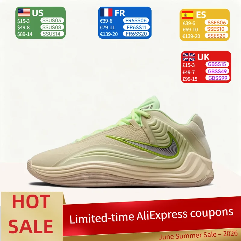 

Nike Giannis Freak 7 Retro Fashionable, Soft, Lightweight, and Responsive Low-Top Basketball Shoes for Men - Green II5251-200