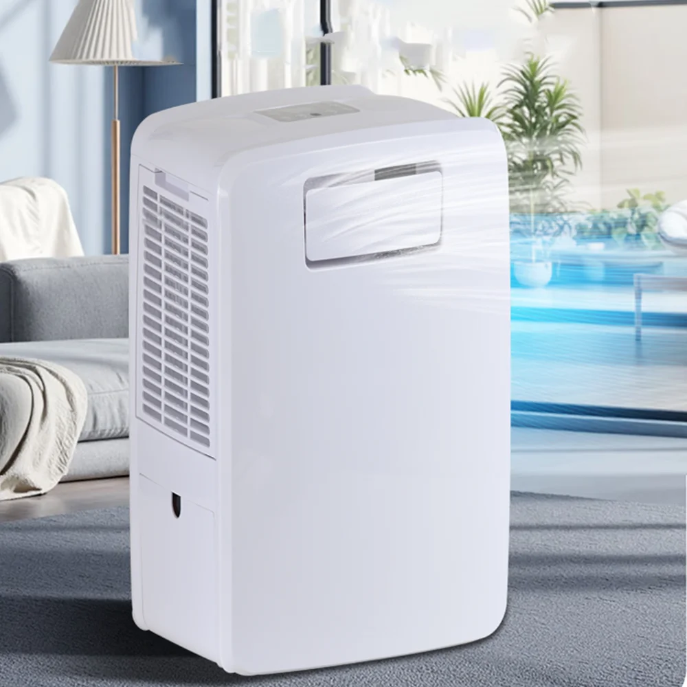 2000 Btu Hoseless Household Portable Air Conditioner Small Single Cooling Without External Compressor Refrigeration