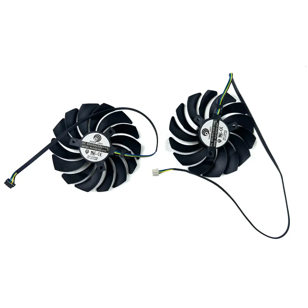 Silent graphics card fan replacement For MSI Radeon RX 6750 XT MECH 2X 12G OC video card fan 95mm 4pin PLD10010S12HH