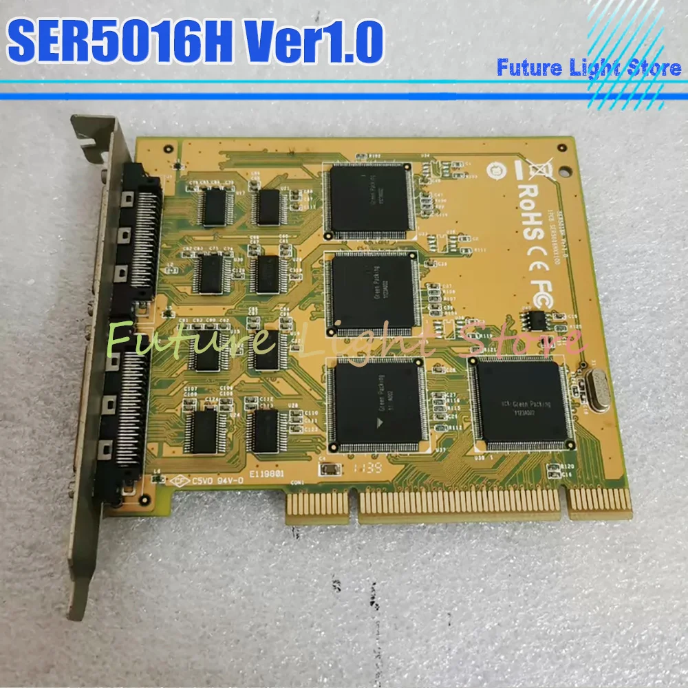 SER5016H Ver1.0 16 Port RS-232 PCI Serial Port Communication Card