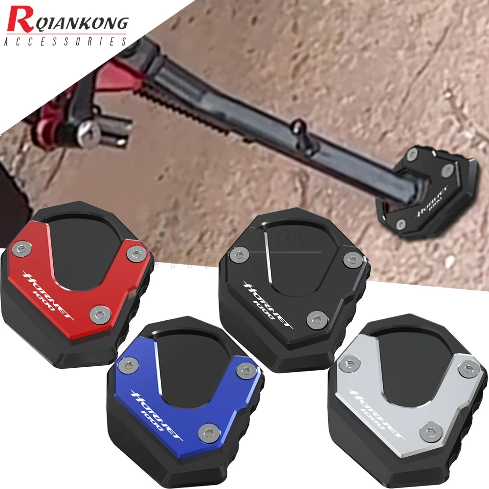 

Motorcycle Aluminum FOR HONDA CB1000 CB 1000 HORNET SP HORNET1000 2024 2025 Side Stand Enlarger Kickstand Enlarger Plate Pads