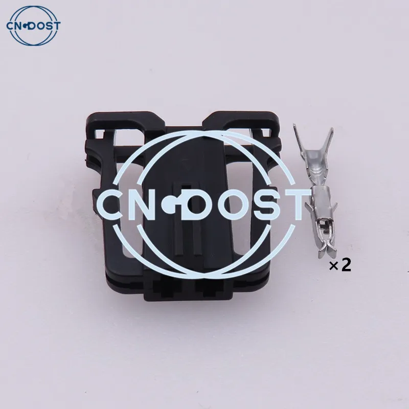 

1 Set 2 Pin 1J0971972 AC Assembly Automotive Audio Speaker Connector Wiring Socket 1J0 971 972 For VW Trunk Audi