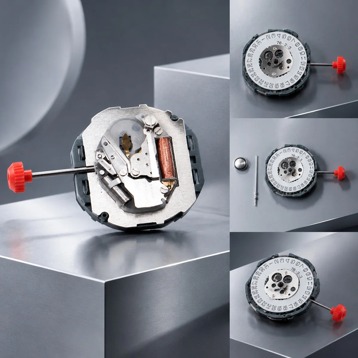 New Original Quartz Movement Watch 2115 Single Calendar 3-Needle Display 2035 Model for Fashion And Business