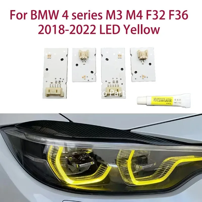 

Angel Eyes Car light color modification Car headlights Ballast chip For BMW 4series M3 F32 F36 18-22 LED Turn to yellow DRL chip