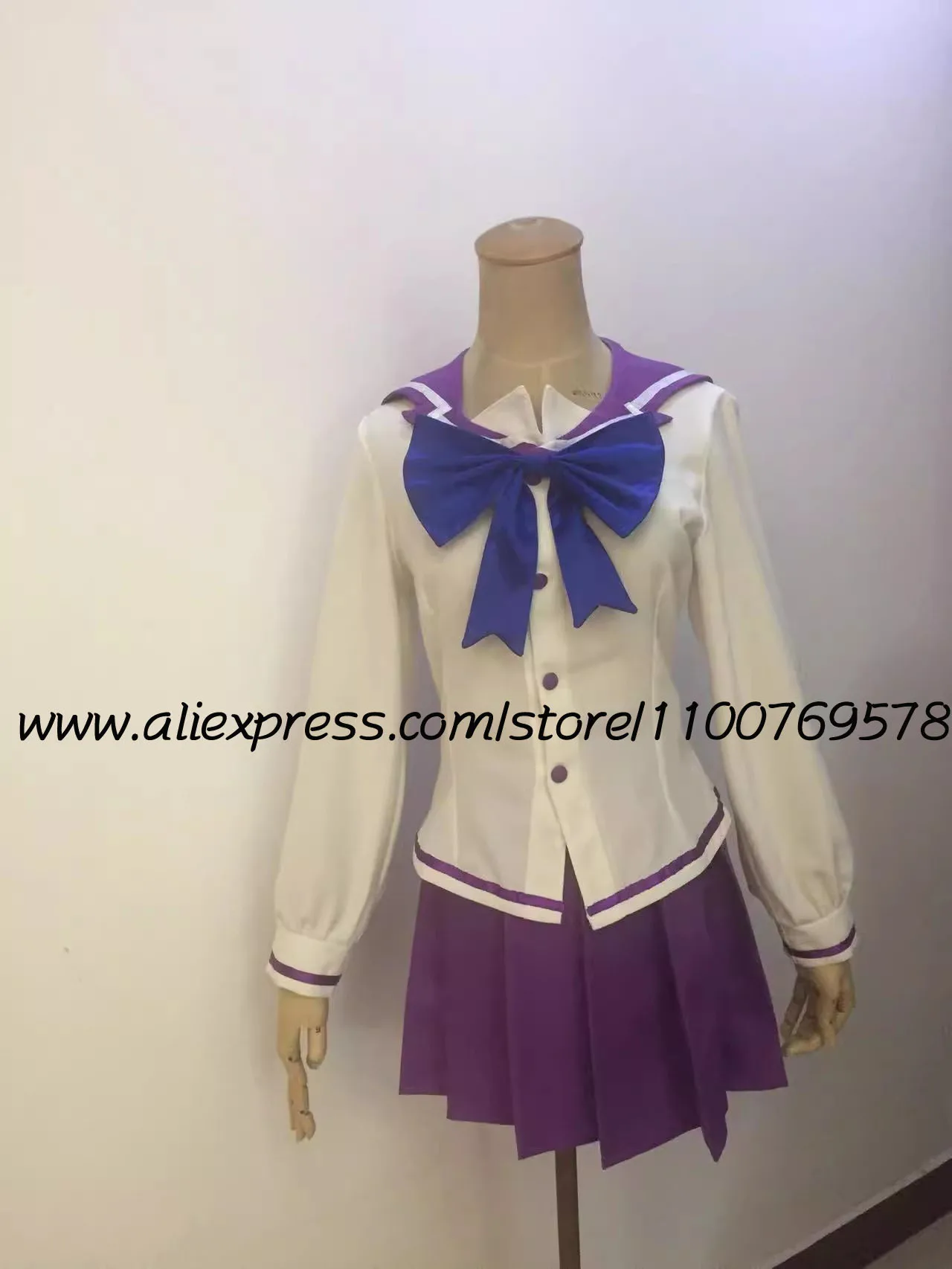 Anime Saoji Ranko JK Uniform School Girls Uniform Costume Cosplay Women Full Set