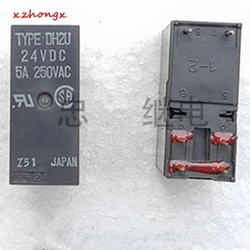 DH2U 24VDC Relé 5A 250VAC 24 V 6PIN