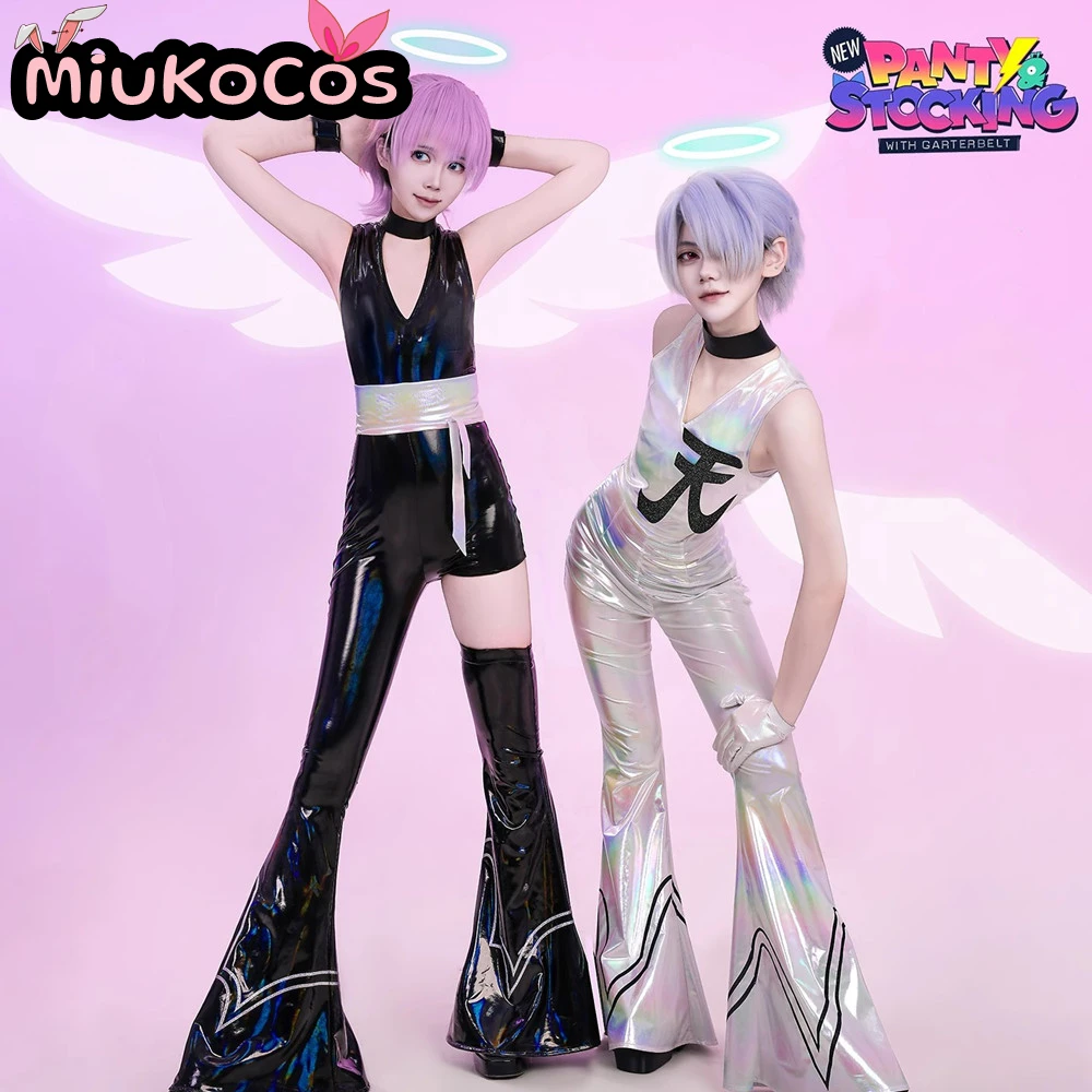 ชุดคอสเพลย์ MiuKoCosplay อนิเมะ Mew Panty & Stocking with Garterbelt ทำจากโพลีเอสเตอร์และโพลียูรีเทน มีสินค้าในสต็อก