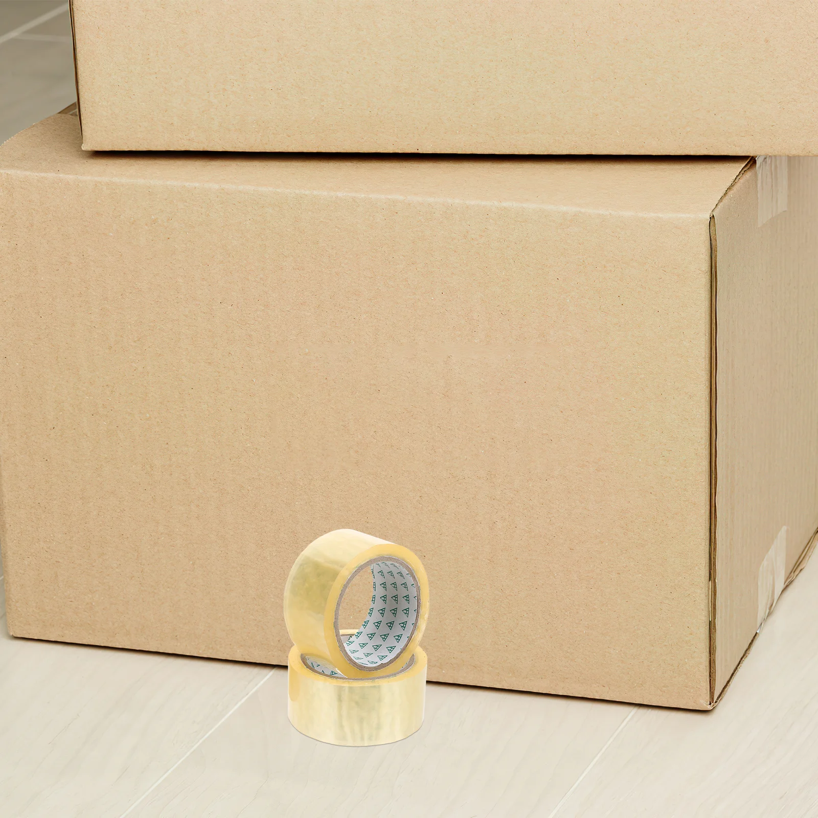 4 قطعة 4 لفات تعبئة واضحة للحزمة صناديق متحركة الثقيلة لفات الختم التعبئة والتغليف عبوة صندوق الشريط الشريط #4