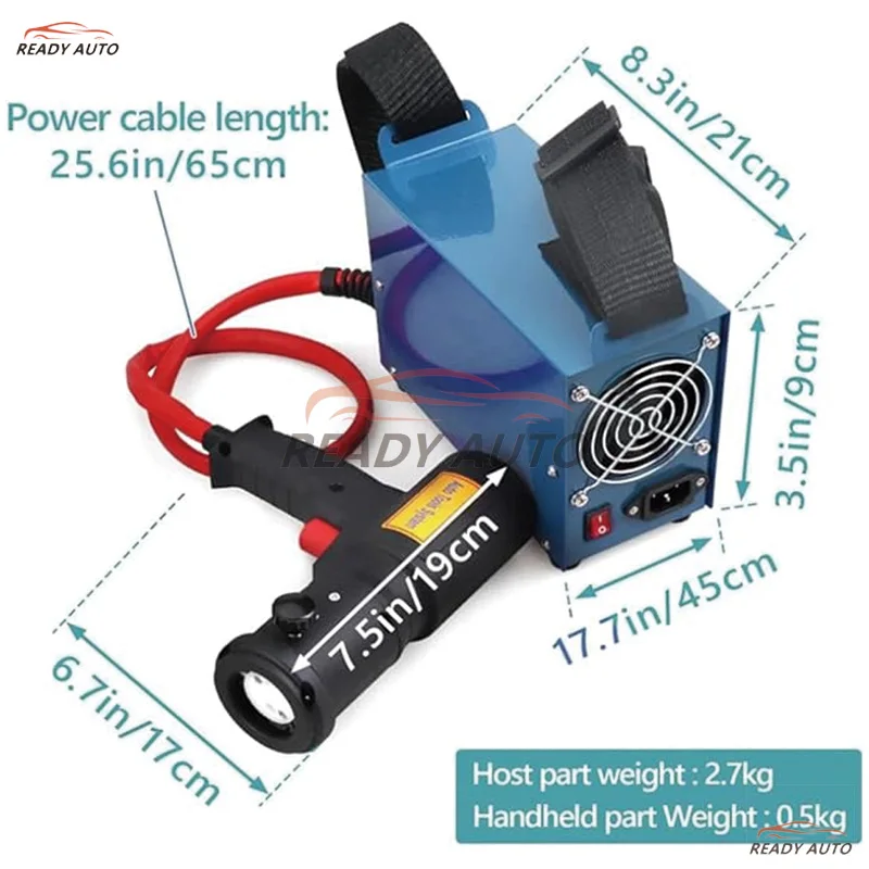 

1500W Magnetic Induction Heater Flameless Induction Heater Bolt Heat Remover Repair Machine Tool Screw Tool with 4 Pieces Coil